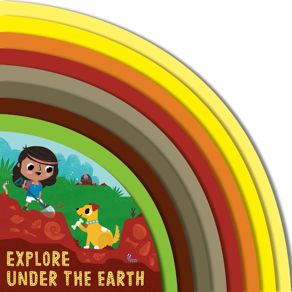 Explore Under the Earth by Carly Madden Board Book Book