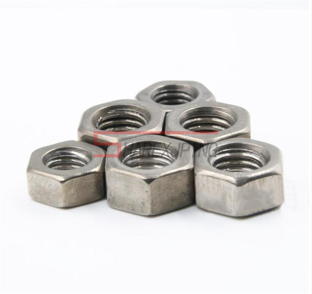 3PCS M12 M14 M16 M18 M20 TITANIUM NUTS (STANDARD PITCH) Gr.5