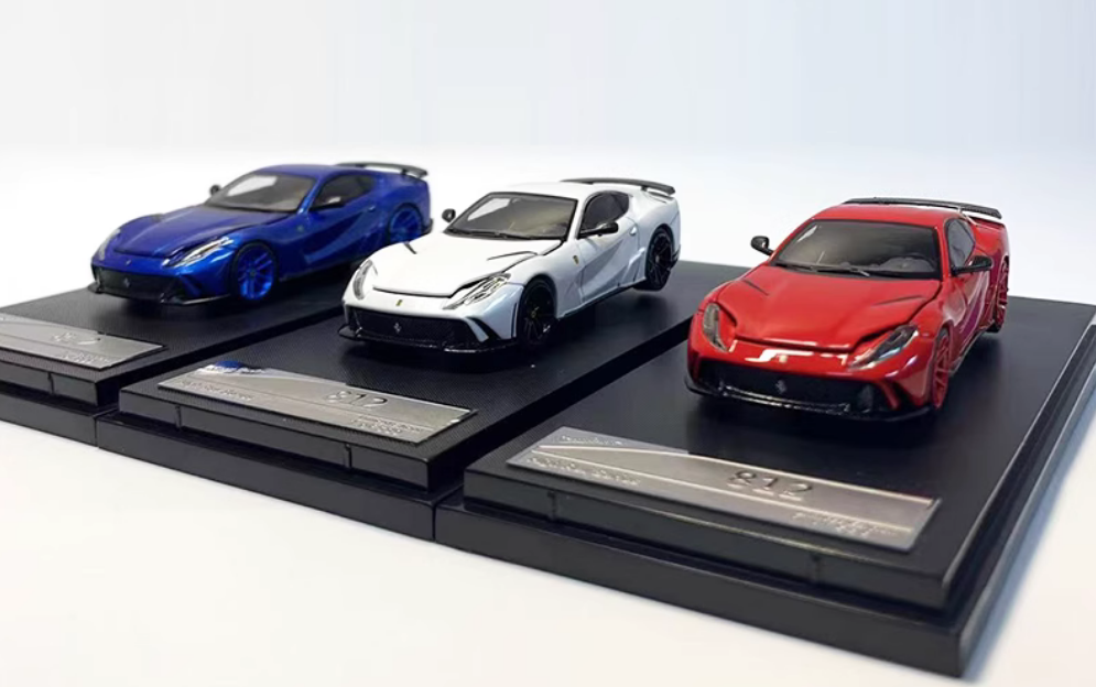 SH 1/64 Ferrari sports car Novitec 812 N-Largo alloy car model