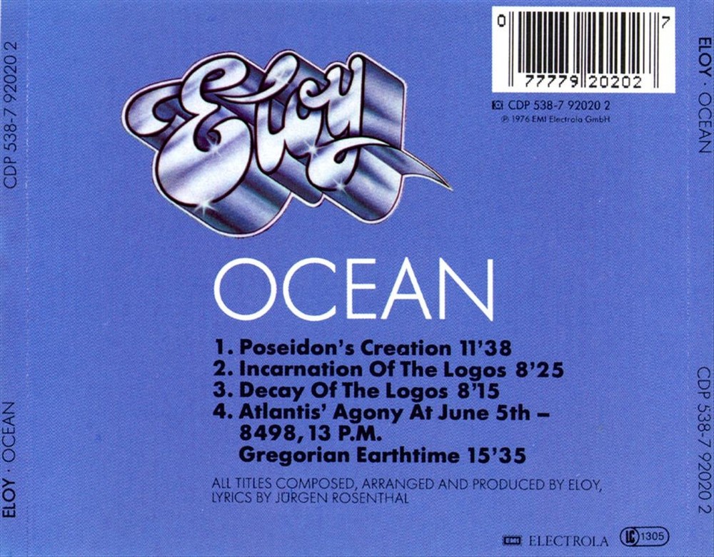 Eloy Ocean New Cd