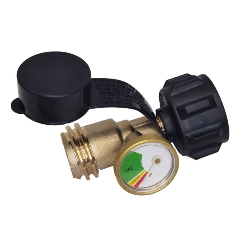 Precision Propane Tank Pressure Gauge with Level Reader-image