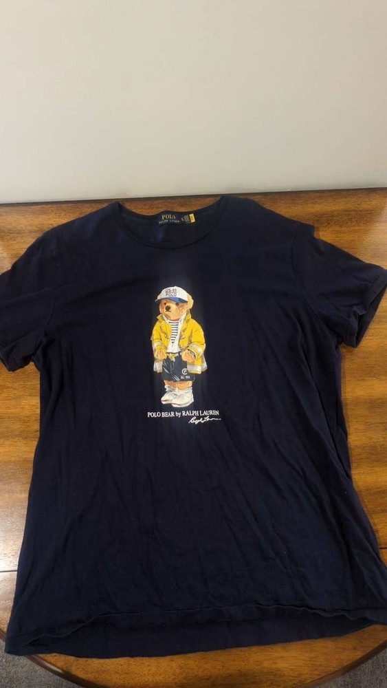 Vintage Polo Ralph Lauren Teddy Bear T-Shirt Size XL Vintage Rare