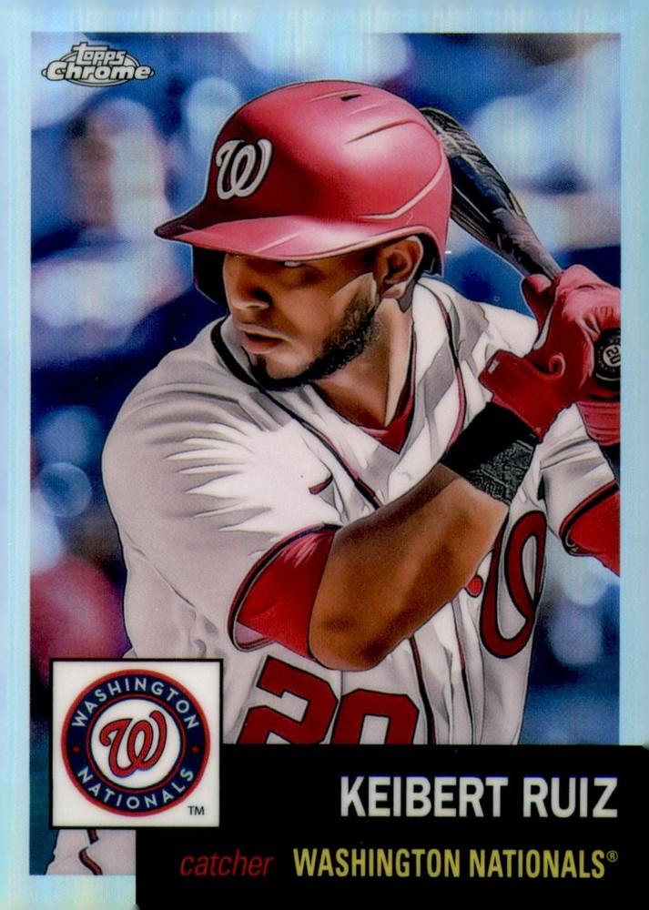 2022 Topps Chrome Platinum Anniversary #71 Keibert Ruiz Refractor