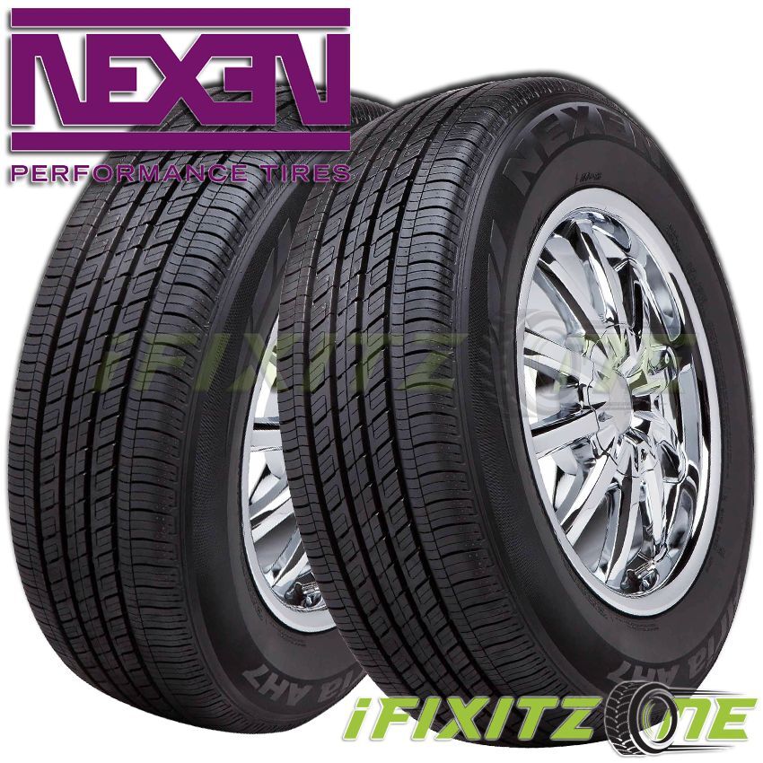 2 Nexen Aria AH7 All Season Touring Performance 215/65R16 98T 80k Mile Tires