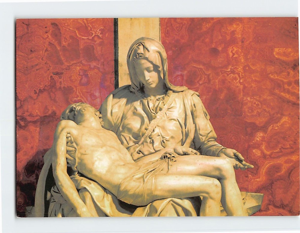 Postcard The Pieta by Michelangelo Vatican