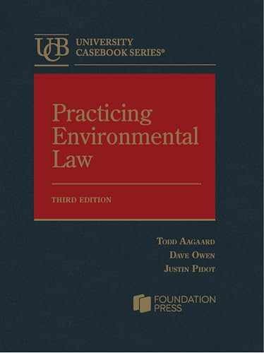 Practicing Environmental Law - Hardcover, by Aagaard Todd; Owen - Good