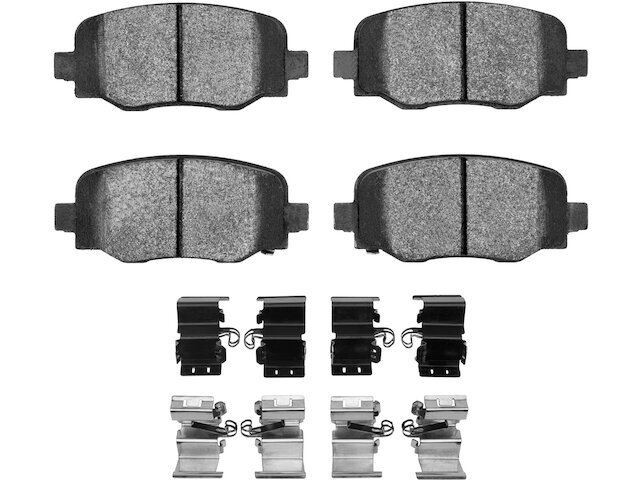 Dynamic Friction 53665VSCJ Rear Brake Pads for 2015-2023 Jeep Renegade