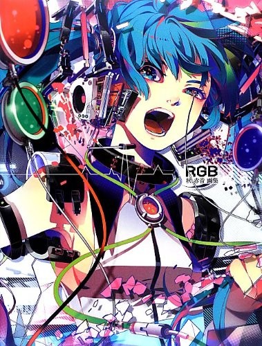 Akane Aki (Hatsune Miku Vocaloid) Art Book 