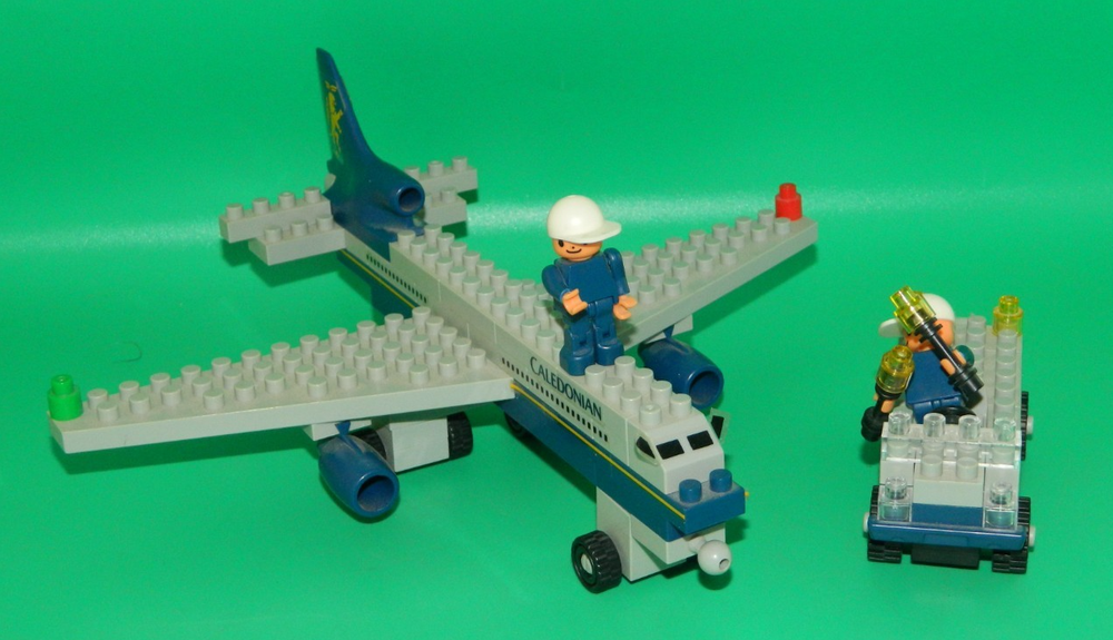 Construction Model Caledonia Airways collectible rare toy memorabilia Aircraft