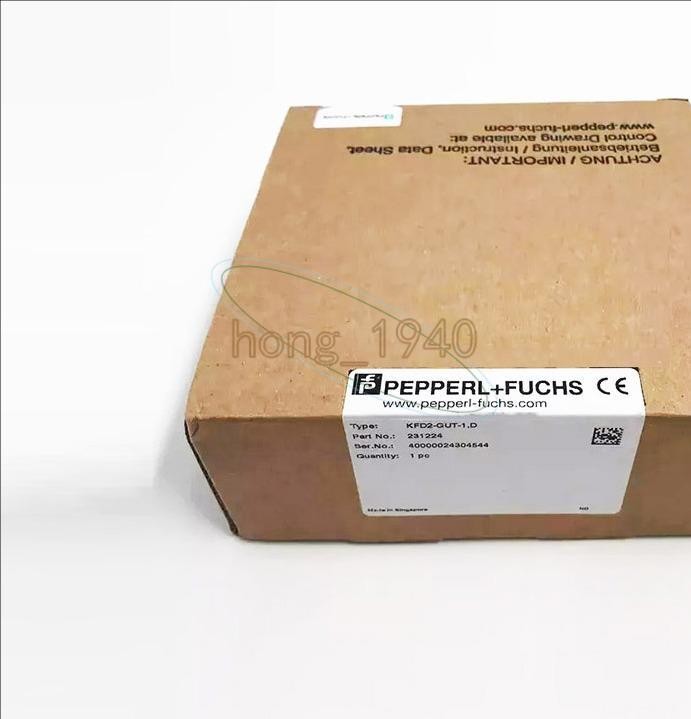 1PC NEW Pepperl+Fuchs P+F safety barrier KFD2-GUT-1.D