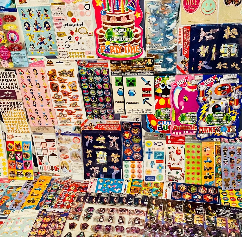 150+ Wholesale Christmas Gift 🎁 Sticker Lot
