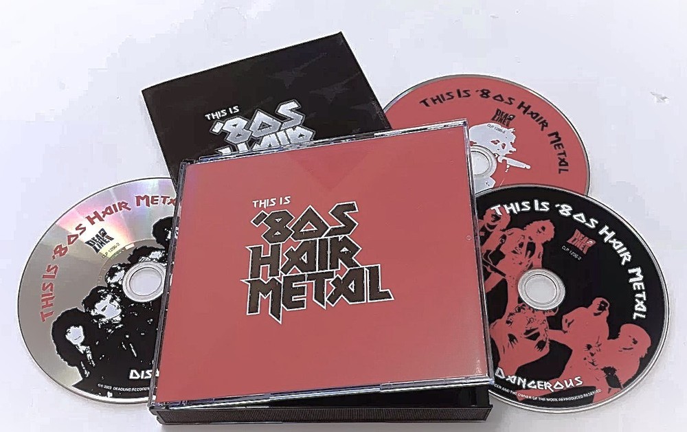 3Cd's This Is 80's Hair Metal