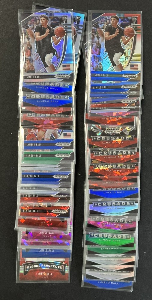 Lot of (67) 2020 Prizm DP Rainbow LaMelo Ball RC Rookie NM OR BETTERPROBSTEIN is actively accepting consignments !!