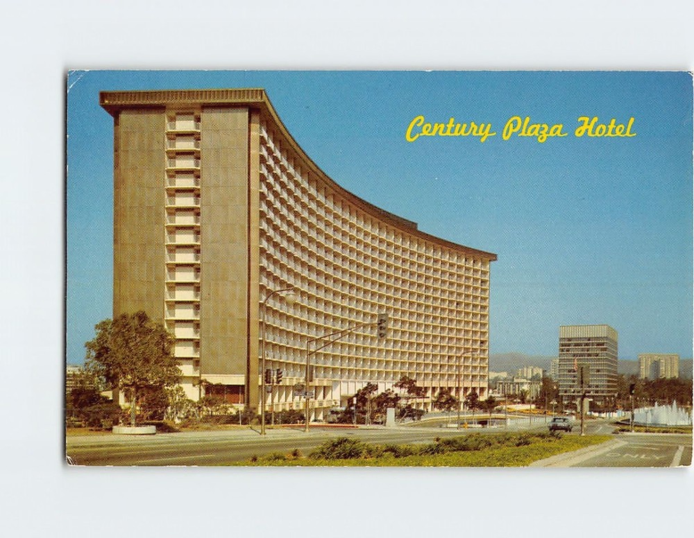 Postcard Century Plaza Hotel Century City California USA