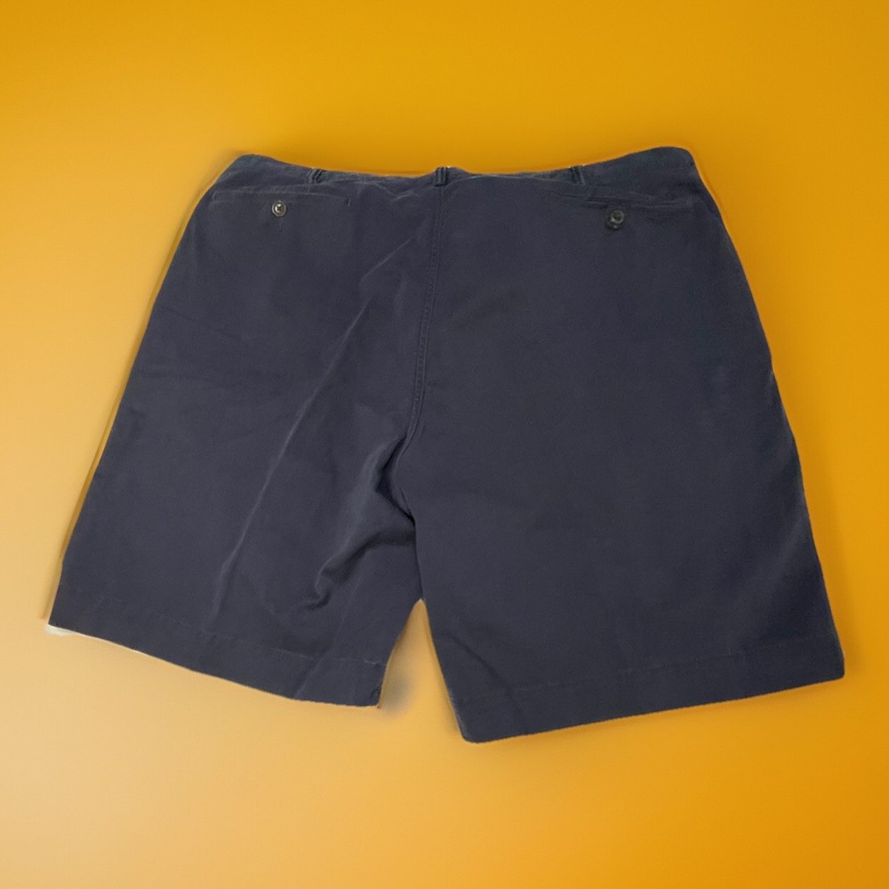Polo Ralph Lauren Chino Shorts Men's 46 Big Stretch Classic Fit Pony Navy Blue
