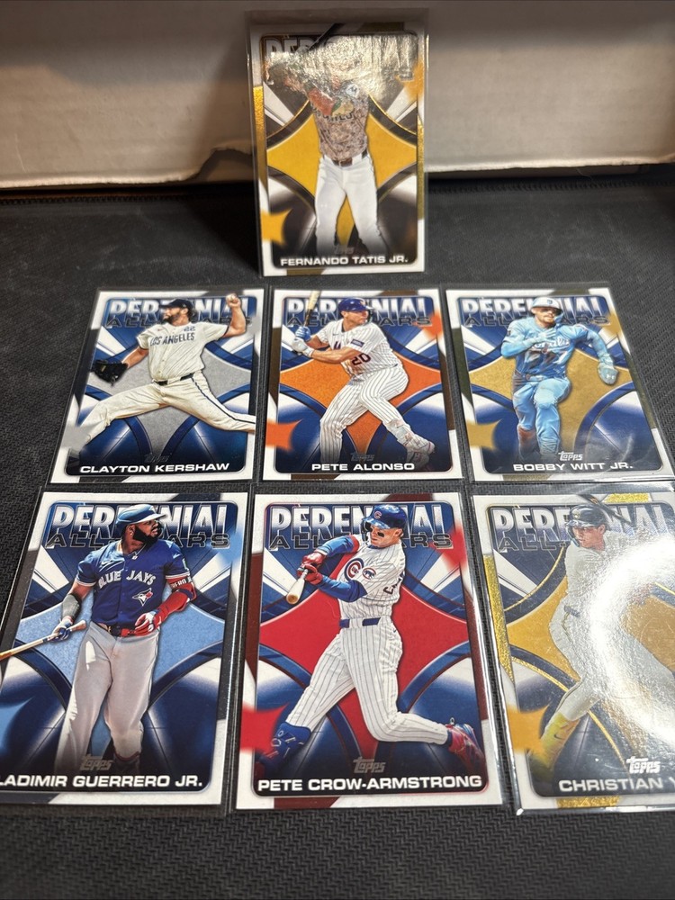 2026 Topps Perennial All Stars 7 Card Lot
