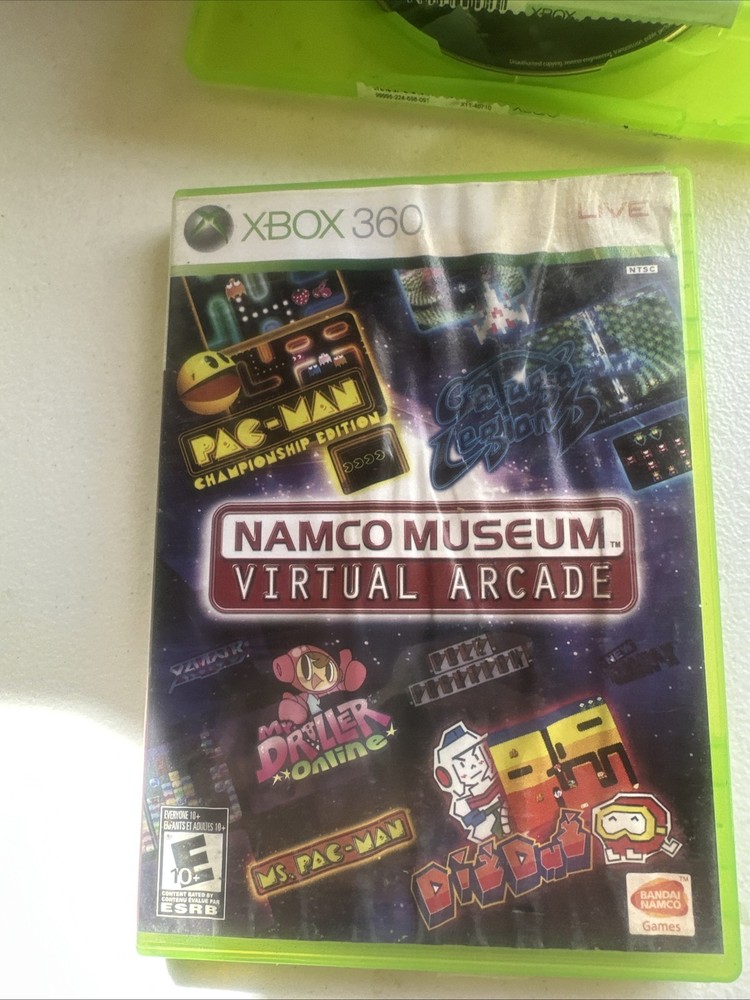 Namco Museum: Virtual Arcade (Microsoft Xbox 360, 2008) Tested