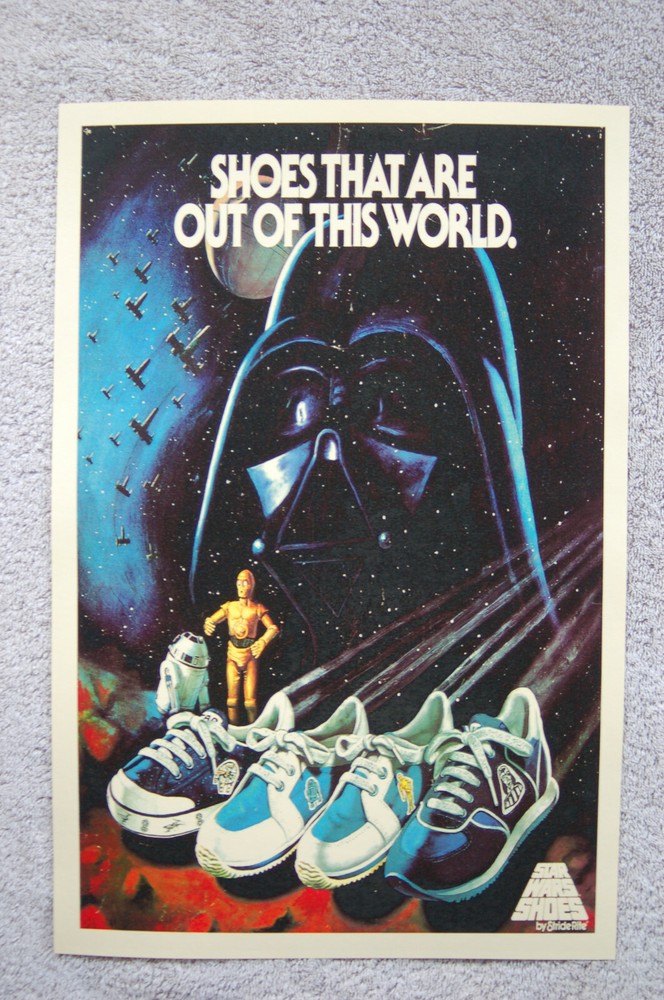 Star Wars Stride Rite Shoes Promo Poster for Kids