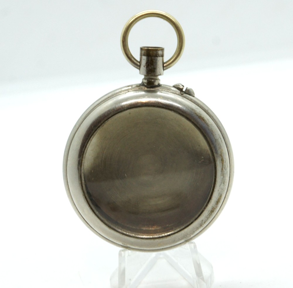 Vintage Swiss Open Face Pin-Set Pocket Watch Case 51mm