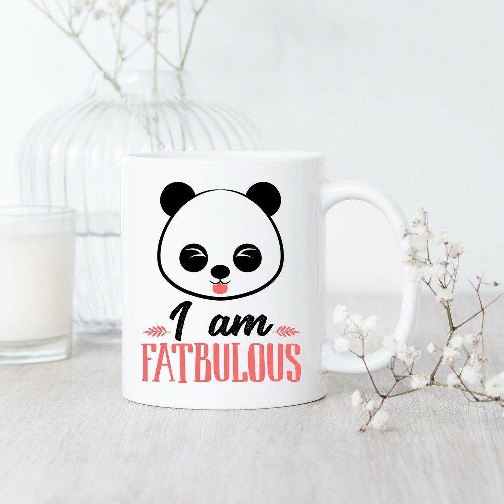 Fatbulous Panda Mug – Funny Panda Coffee Cup for Panda Lovers & Gift Ideas