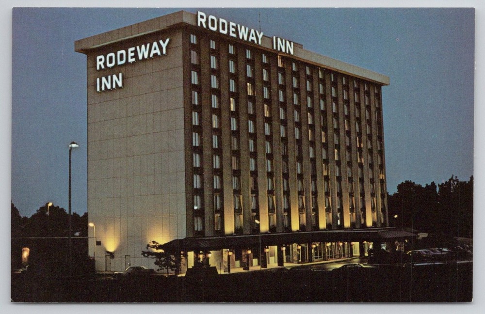 Rodeway Inn Chicago O'Hare Airport Vintage Postcard Dexter Press Illinois