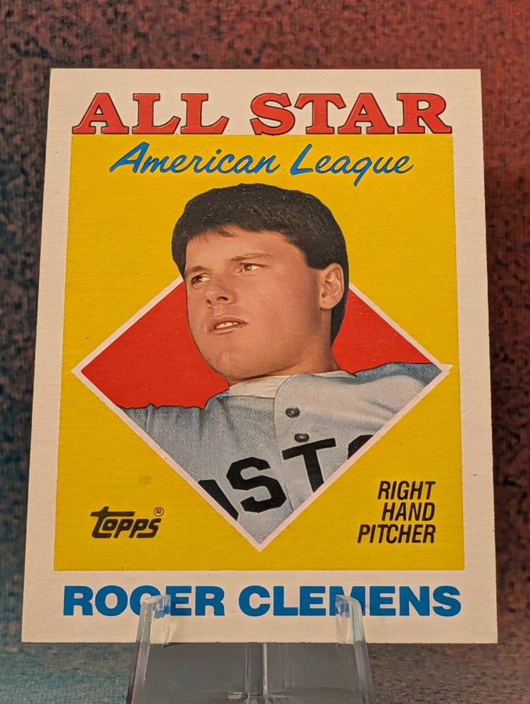 1988 Topps #394 Roger Clemens