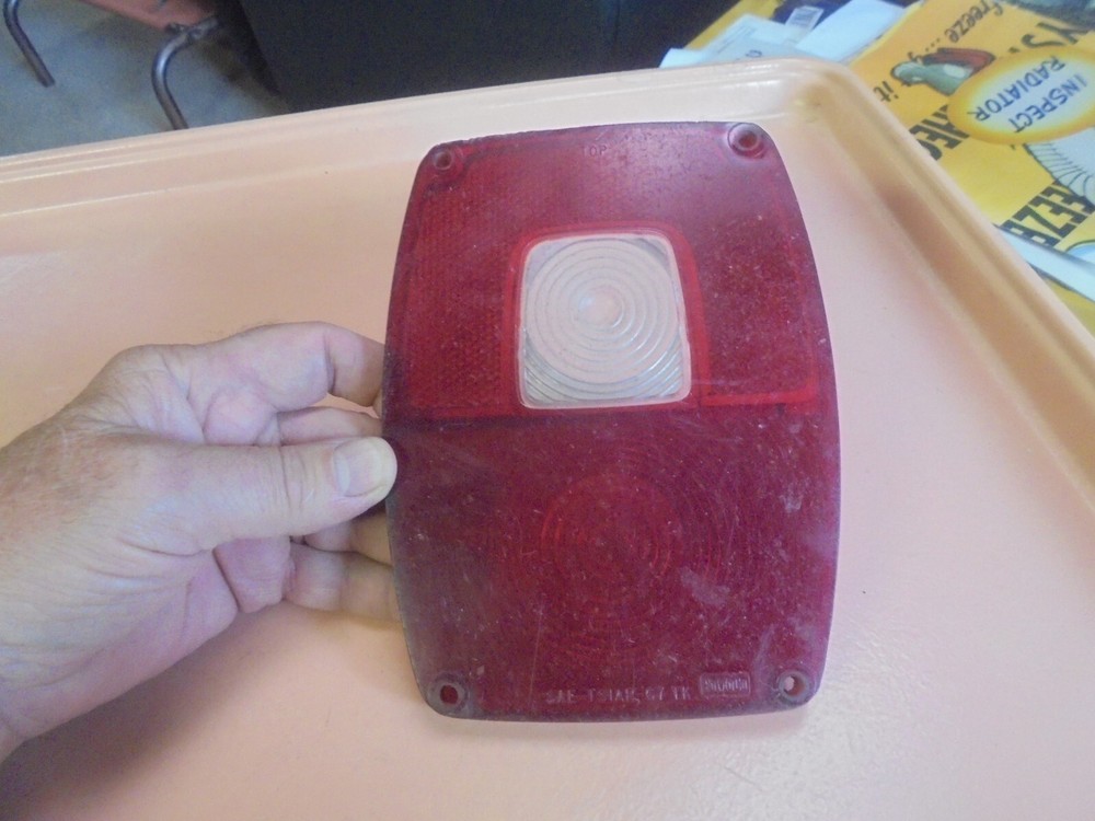 1967 Ford Truck Vintage Taillight Lens SAE-TSIAR-67 FoMoCo