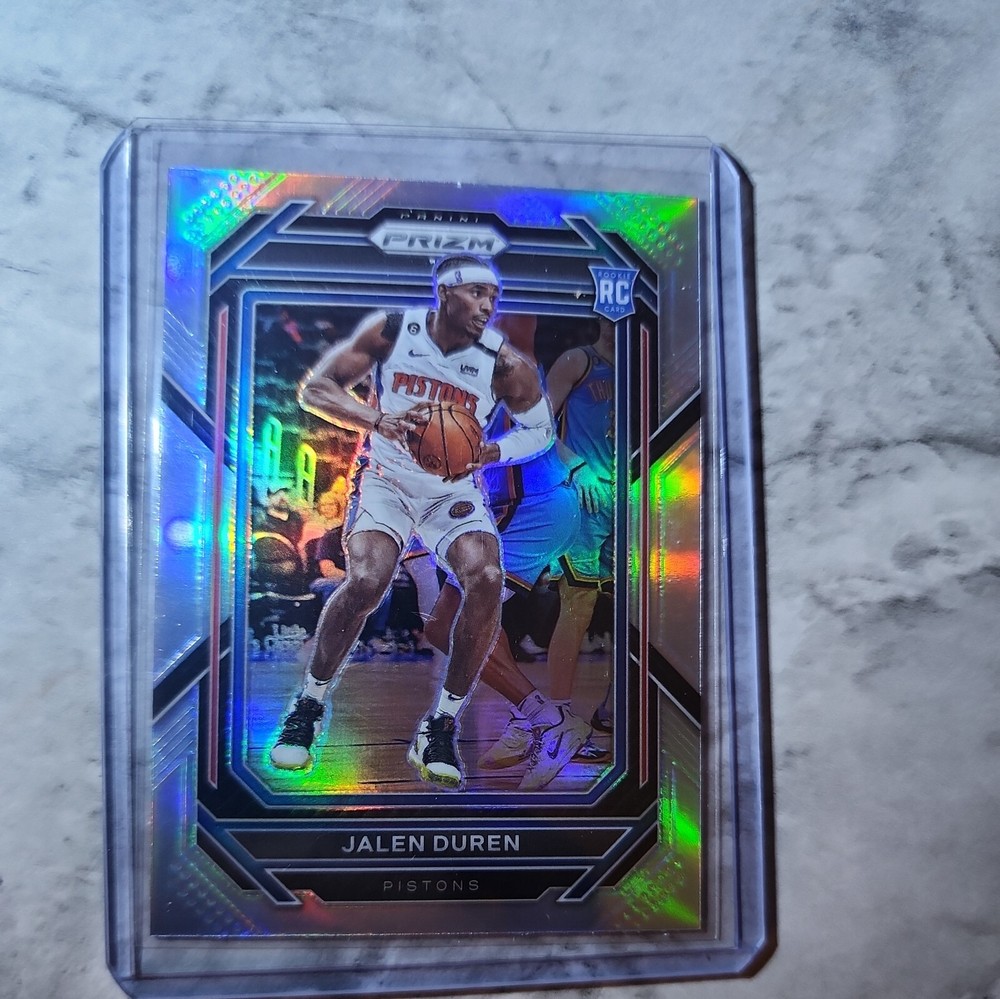 2022-23 Panini Prizm - Silver Prizm #239 Jalen Duren (RC)