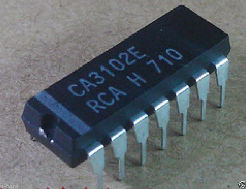 INTERSIL/HARRIS CA3102E DIP-14 Dual High Frequency USA ship