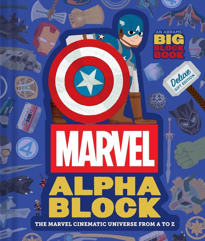 Marvel Alphablock: Deluxe Gift Edition (An Abrams BIG Block Book) by Marvel Marv