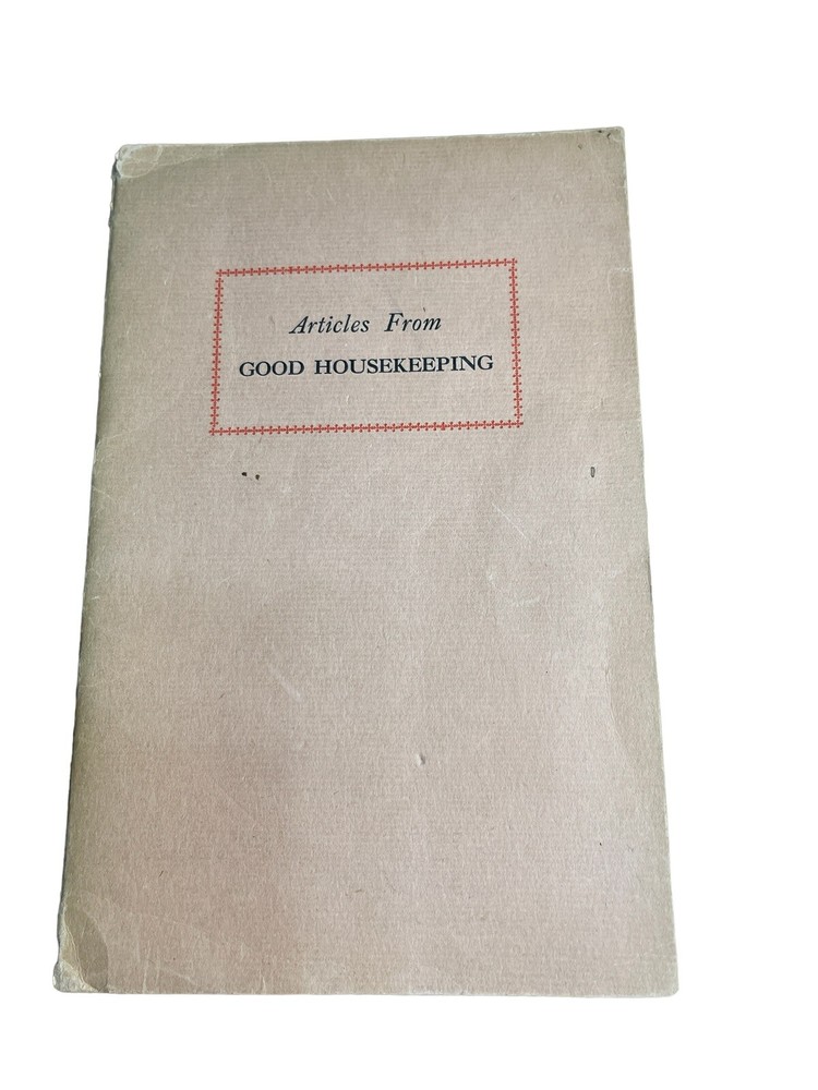 Articles from Good Housekeeping 1943 Collection of Essays paperback
