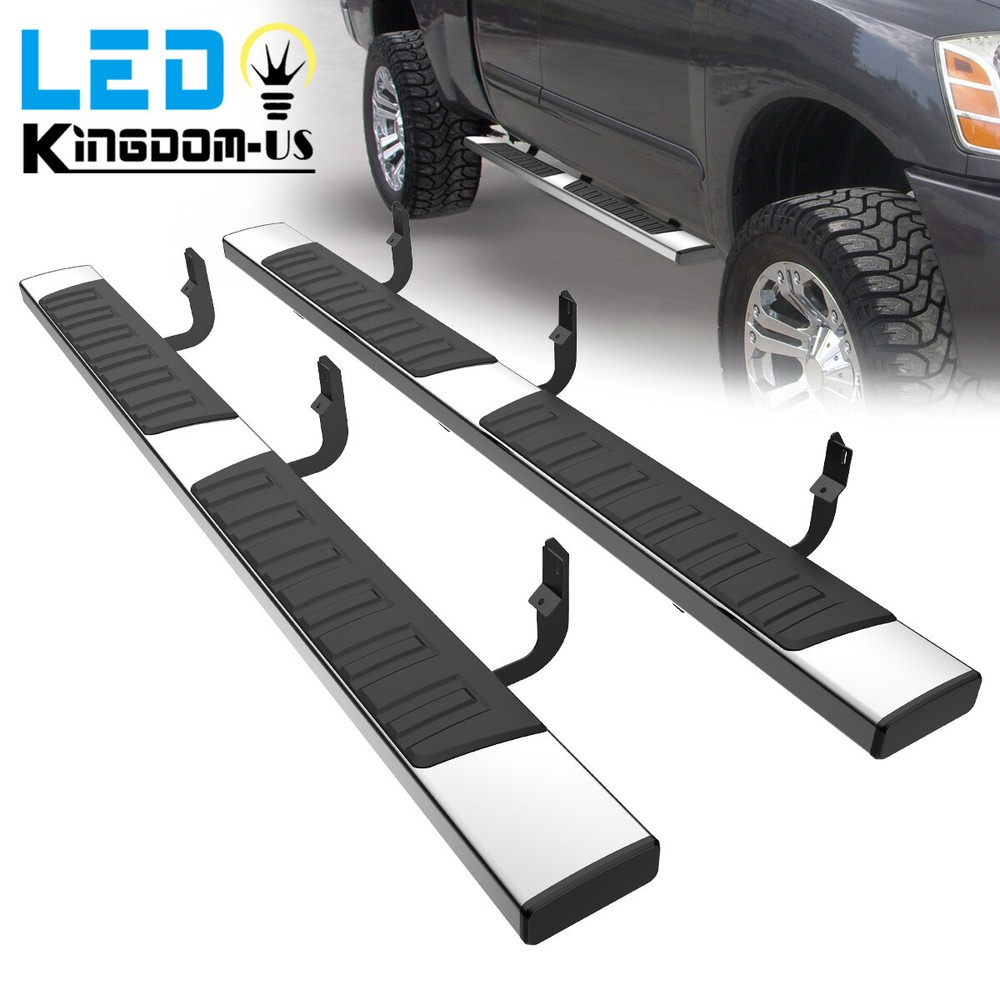 Running Boards for 2004-2024 Nissan Titan Crew Cab 6