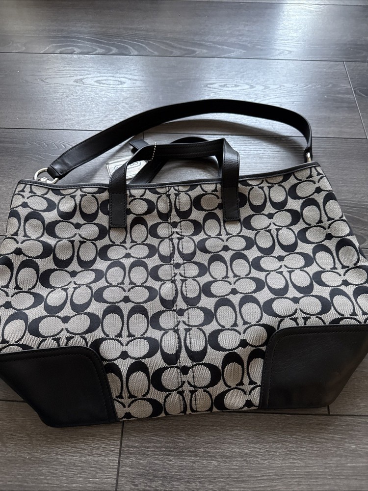 Coach Hadley Duffle Tote in Premium Leather