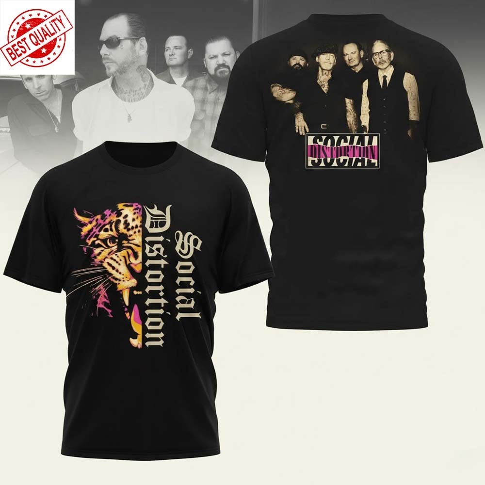 NEW! Social Distortion 2026 Album Tour Shirt S-3XL
