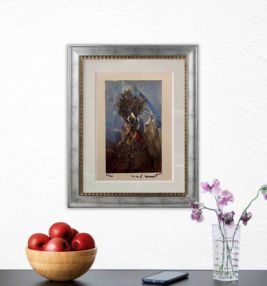 Max Ernst, Original Hand-signed Lithograph with COA & Appraisal of $3,500
