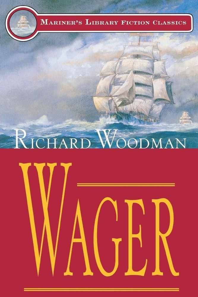 Wager by Richard Woodman (English) Paperback Book