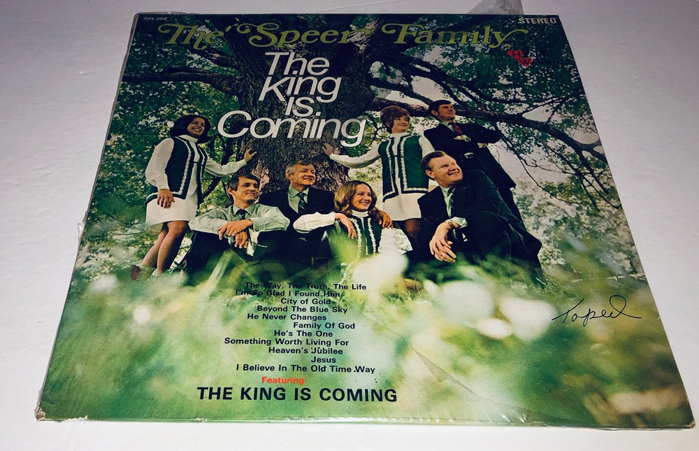The Speer Family The King Is Coming Vinyl Gospel Record Album LP 95