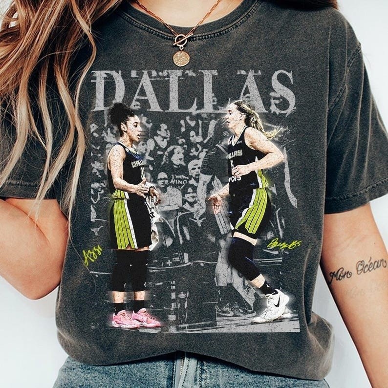 Azzi Fudd Paige Bueckers Women Dallas Basketball T-shirt