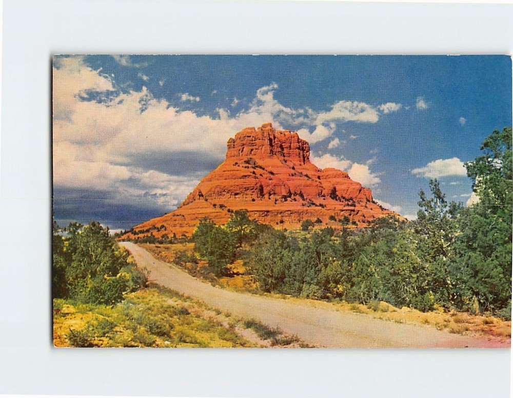 Postcard Bell Rock Lower Oak Creek Canyon Arizona USA