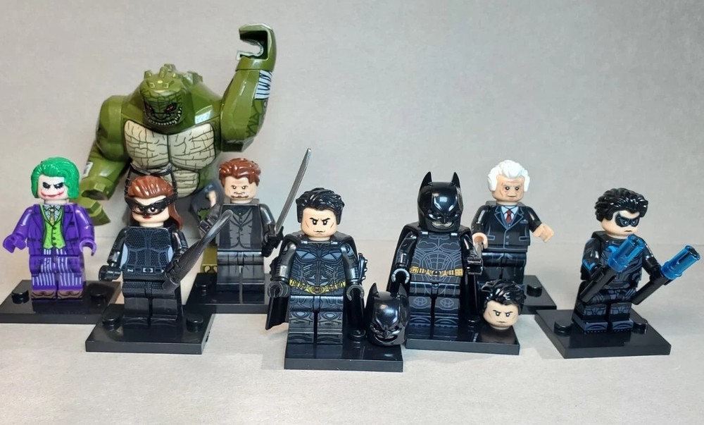 Custom Lego Batman The Dark Knight Minifigures 8 Pack