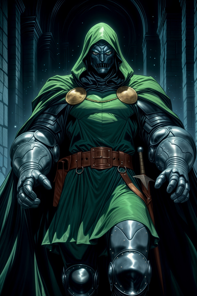 DR. DOOM II Fine Art Print 13x19 Limited 1/30 Avengers Doomsday NO IMPORT FEES