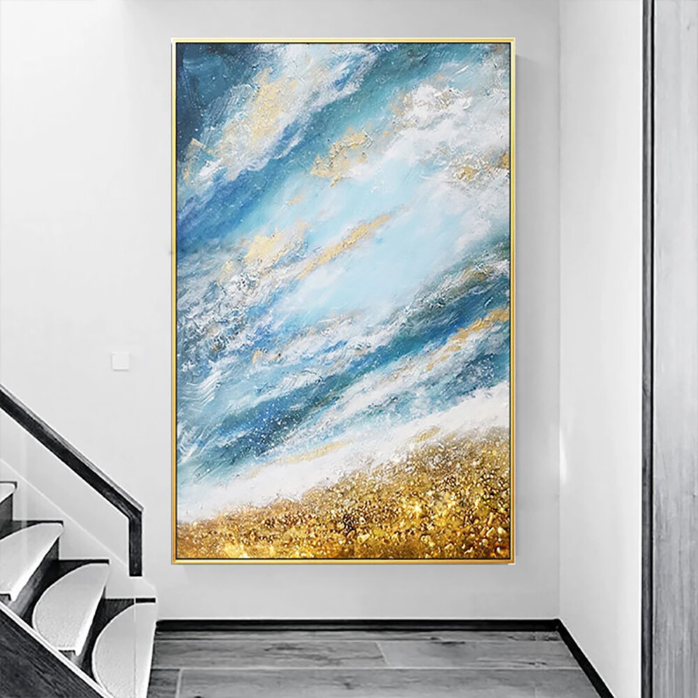 Abstract Wall Art Painting Hand Painted Home Decor Textured Canvas Painting