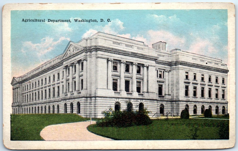 Postcard - Department of Agriculture - Washington, District of Columbia