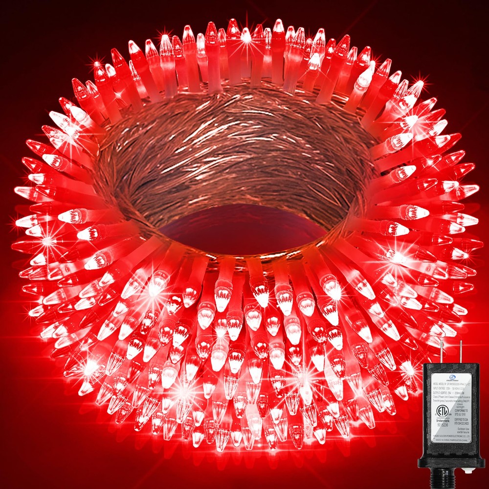 300LED 100FT Connectable Christmas String Lights with 8 Modes for Indoor Outdoor Decor