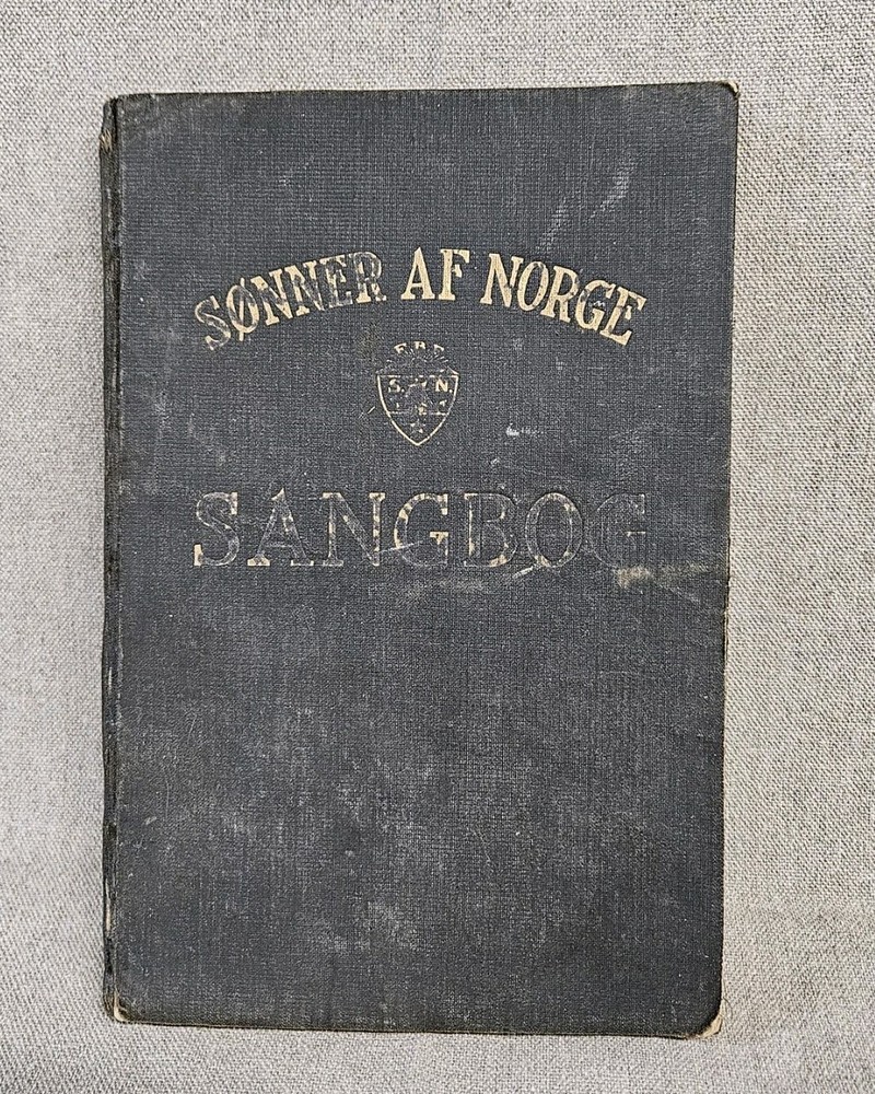 Norwegian Sangbog For Sonner AF Norge Sons Of Norway Songbook Carston Wall 1926