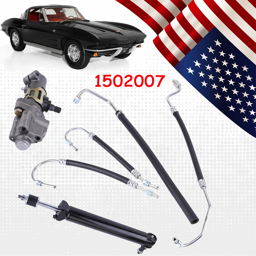 Chevy Corvette 1963-1979 Power Steering Control Valve & Cylinder Kit 1502007