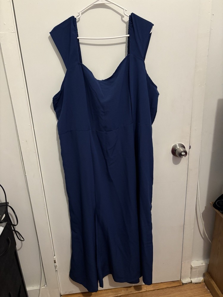 Navy Blue Jessica Simpson Dress Size 3X New with Tags