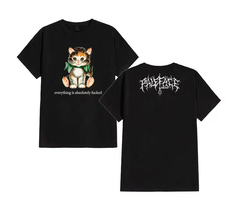Paleface Swiss Cursed Cat Shirt, Paleface Swiss Band Tee, The Wilted Tour 2026