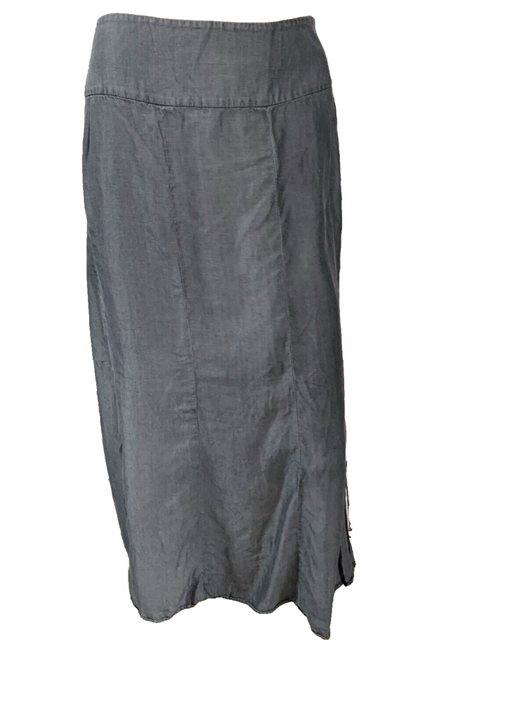 Zozo Lyocell Skirt Women's Size 16 Medium Gray A-Line