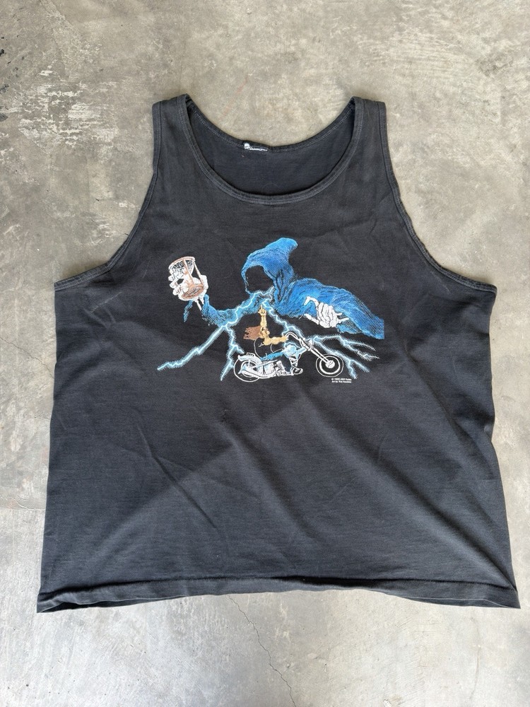 Vintage 1999 Sturgis Wizard Motorcycle Tank Top